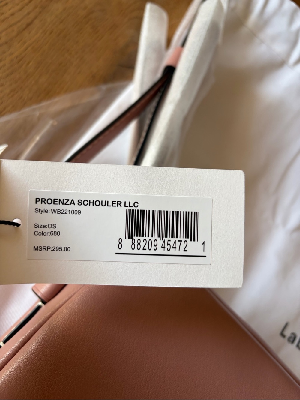 Proenza Schouler Blush Pink Leather Camera Crossbody - Picture 6 of 7